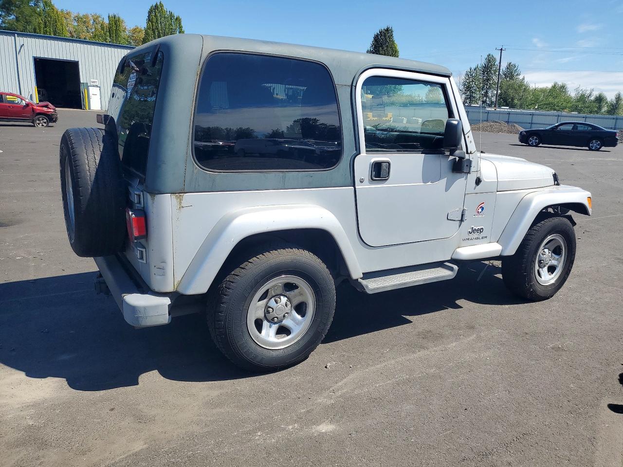 2003 Jeep Wrangler Commando Silver vin: 1J4FA39S13P359375