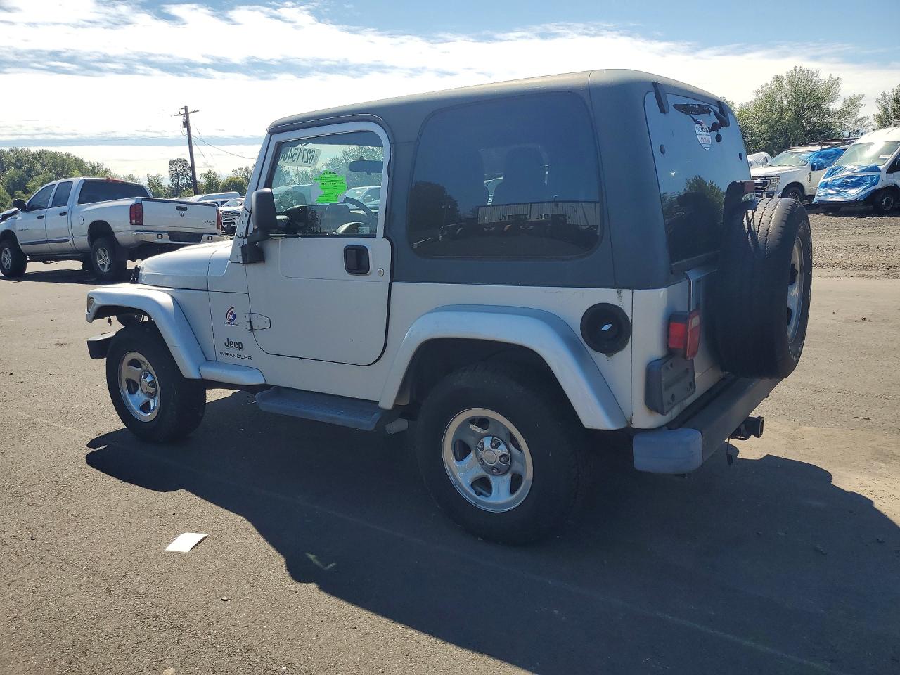 2003 Jeep Wrangler Commando Silver vin: 1J4FA39S13P359375