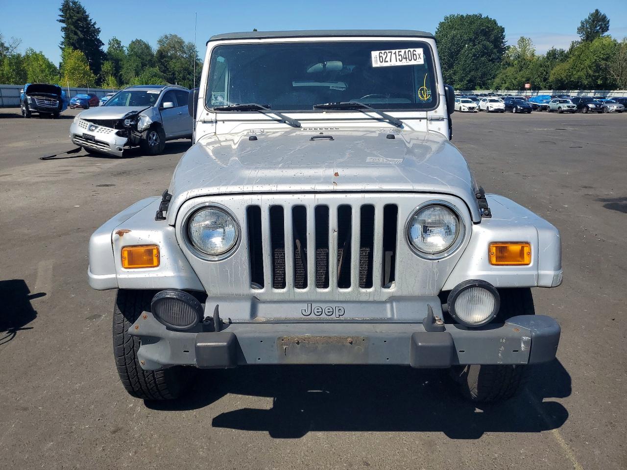 2003 Jeep Wrangler Commando Silver vin: 1J4FA39S13P359375