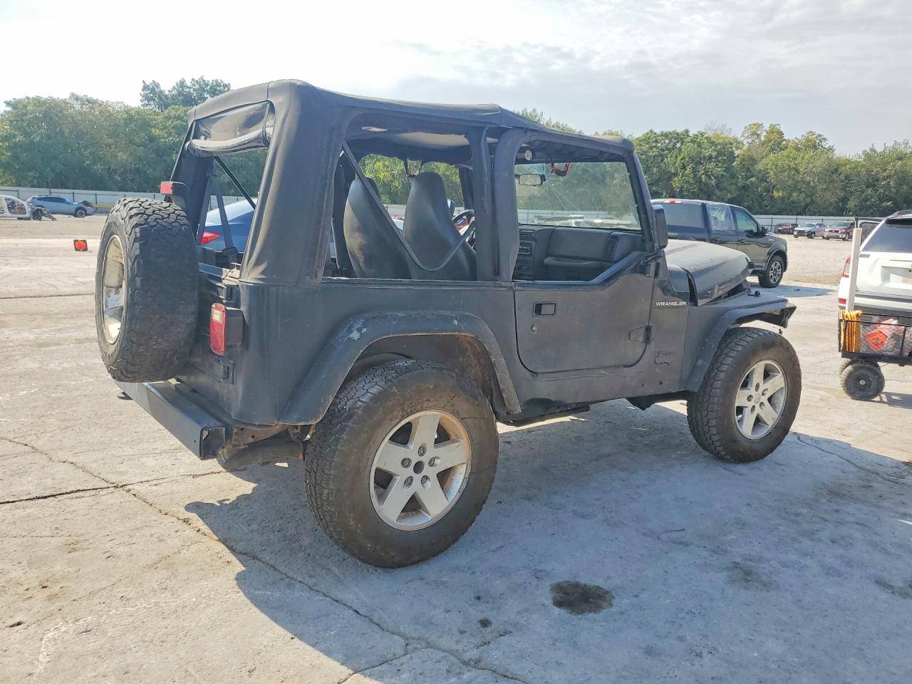 2002 Jeep Wrangler / Tj X Black vin: 1J4FA39S22P770394