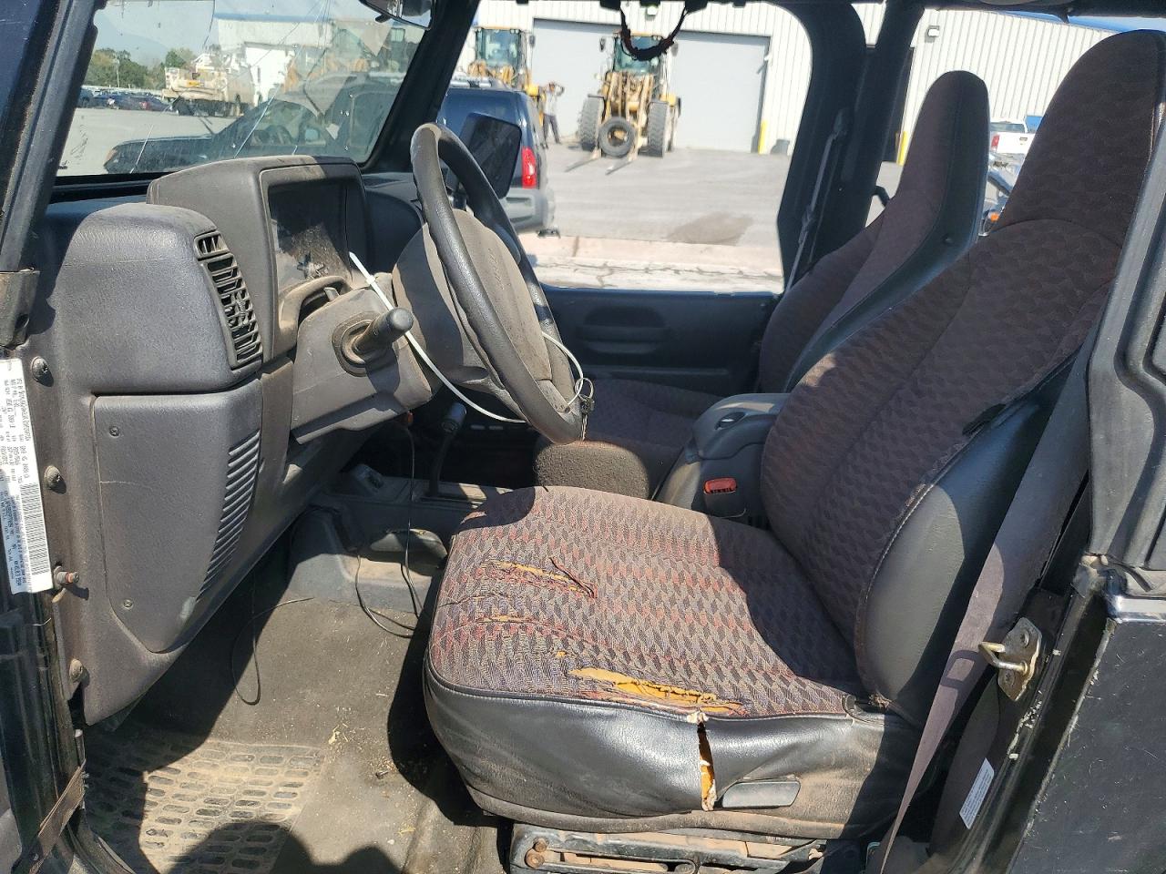 2002 Jeep Wrangler / Tj X Black vin: 1J4FA39S22P770394
