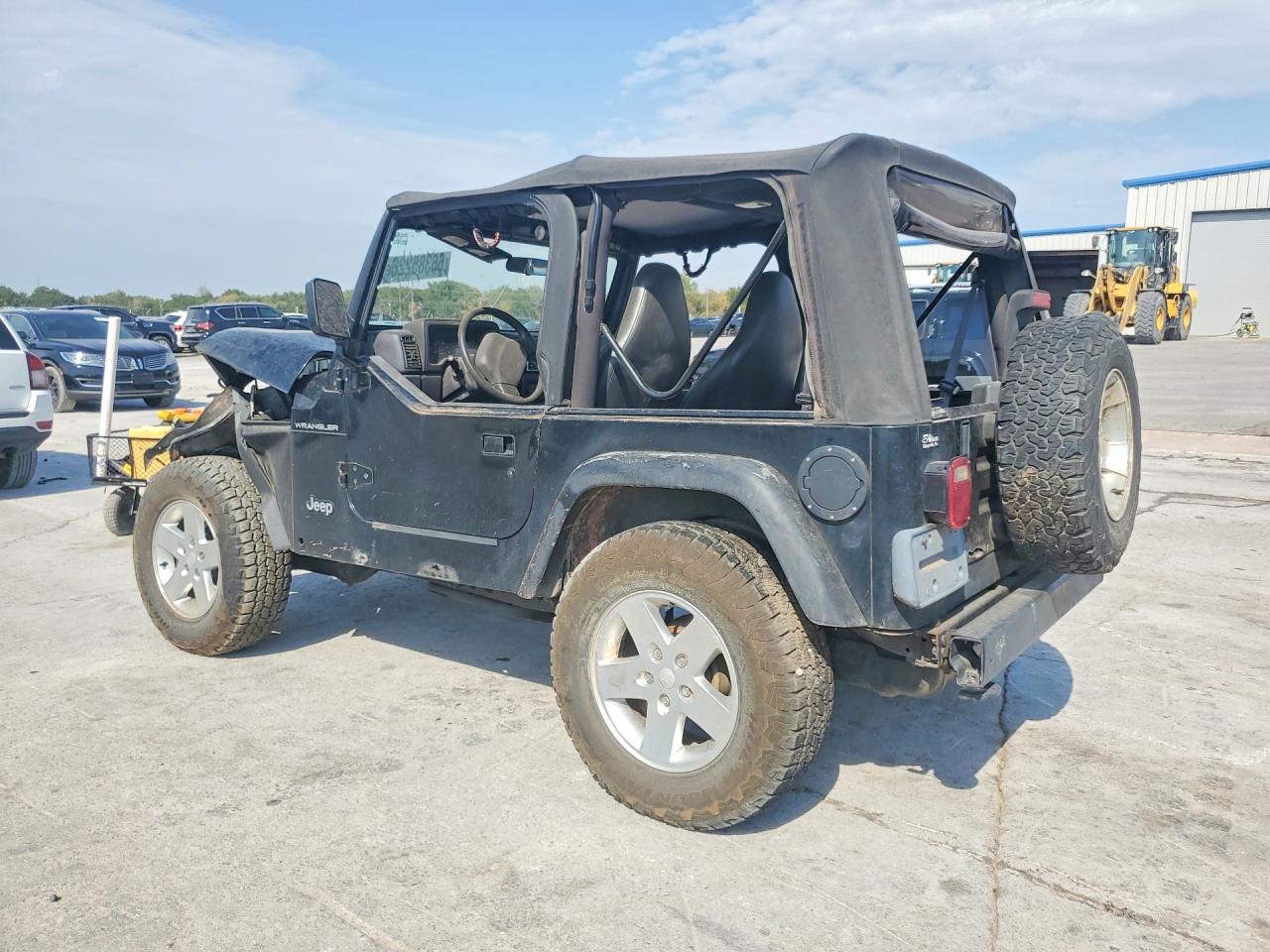 2002 Jeep Wrangler / Tj X Black vin: 1J4FA39S22P770394