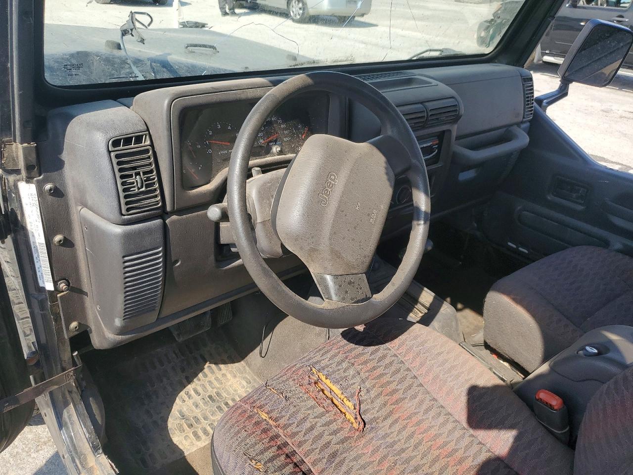 2002 Jeep Wrangler / Tj X Black vin: 1J4FA39S22P770394