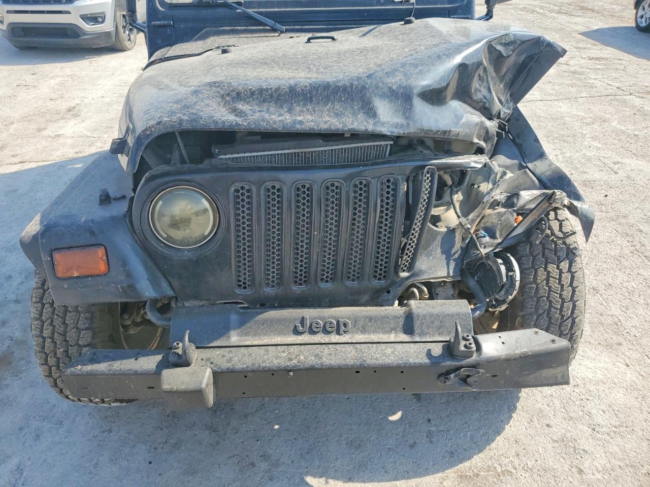2002 Jeep Wrangler / Tj X Black vin: 1J4FA39S22P770394