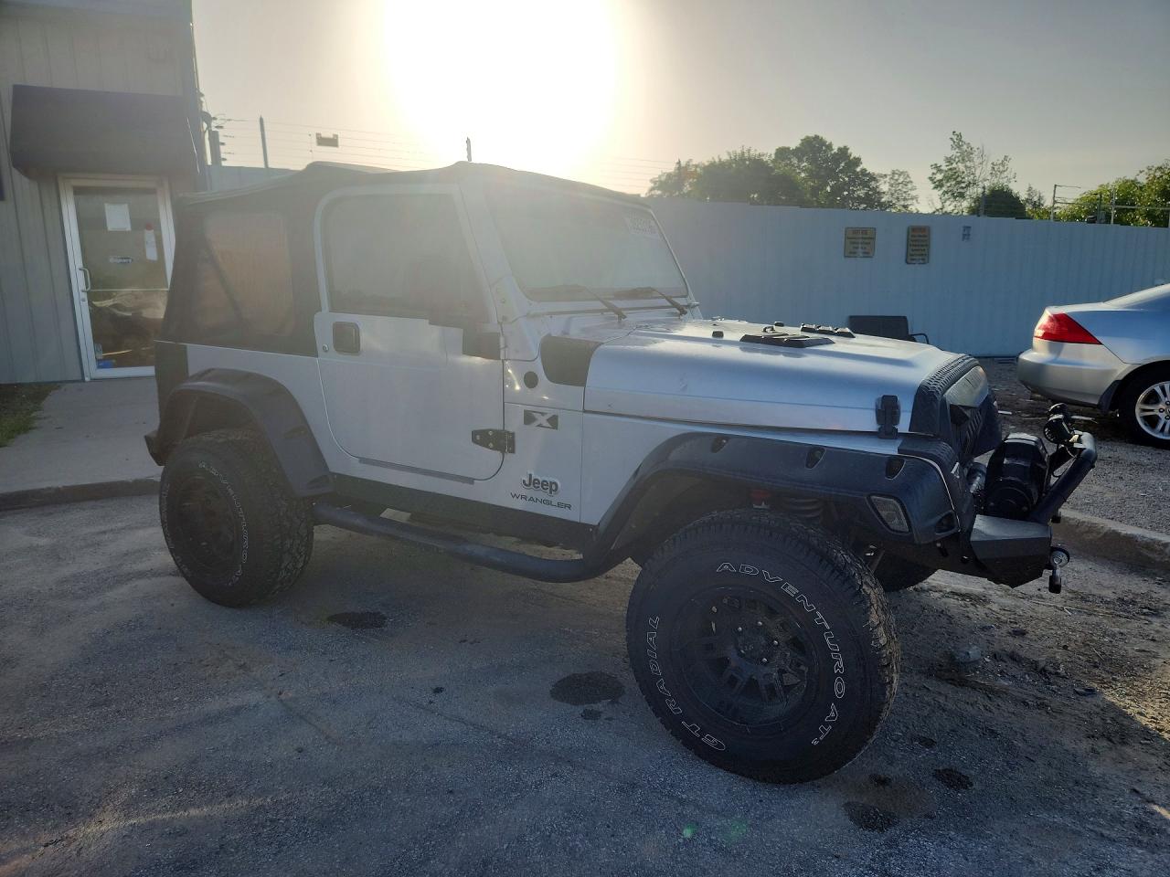 2003 Jeep Wrangler Commando/x Gray vin: 1J4FA39S23P348207