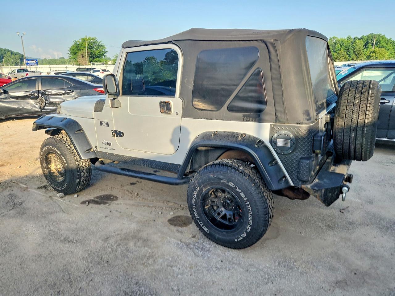 2003 Jeep Wrangler Commando/x Gray vin: 1J4FA39S23P348207