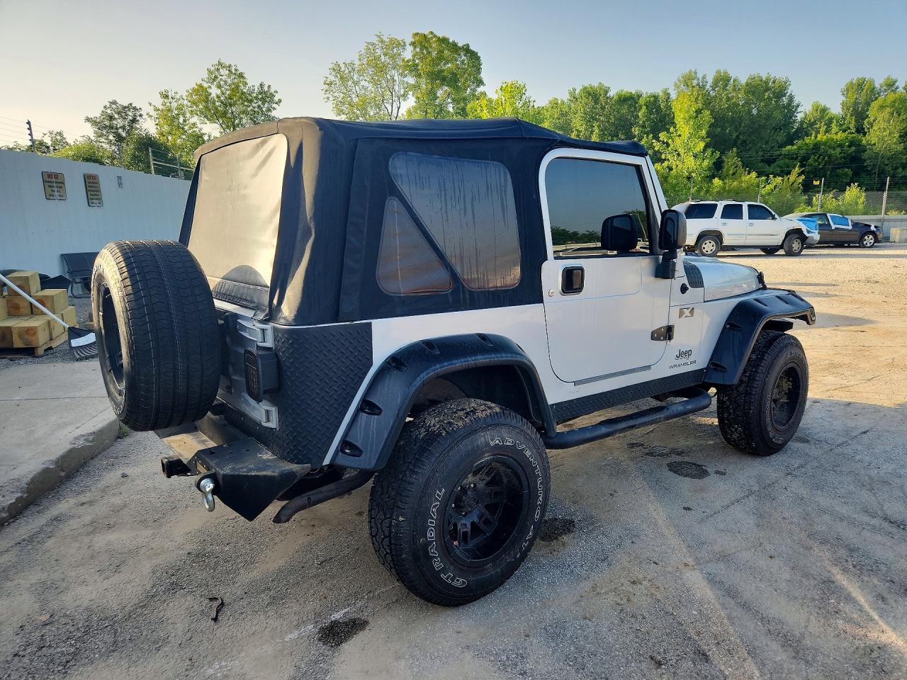 2003 Jeep Wrangler Commando/x Gray vin: 1J4FA39S23P348207