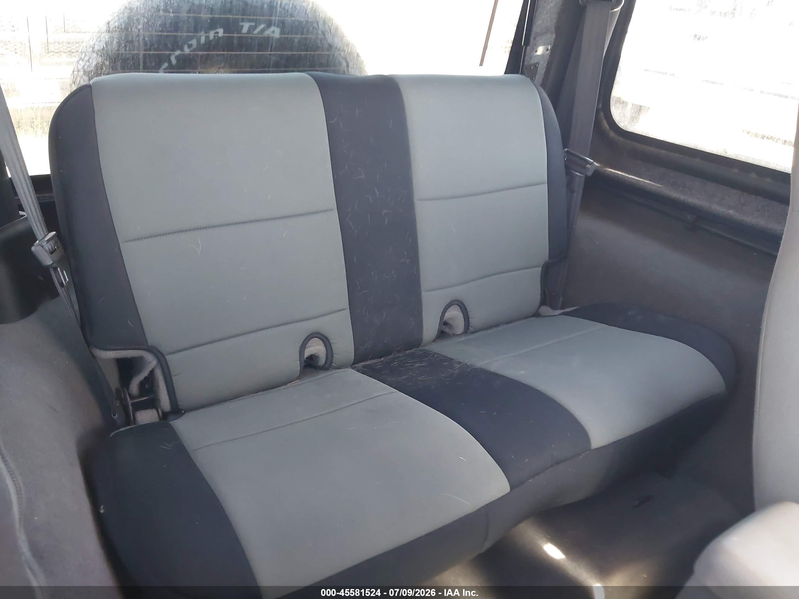 2004 Jeep Wrangler X Blue vin: 1J4FA39S24P791698