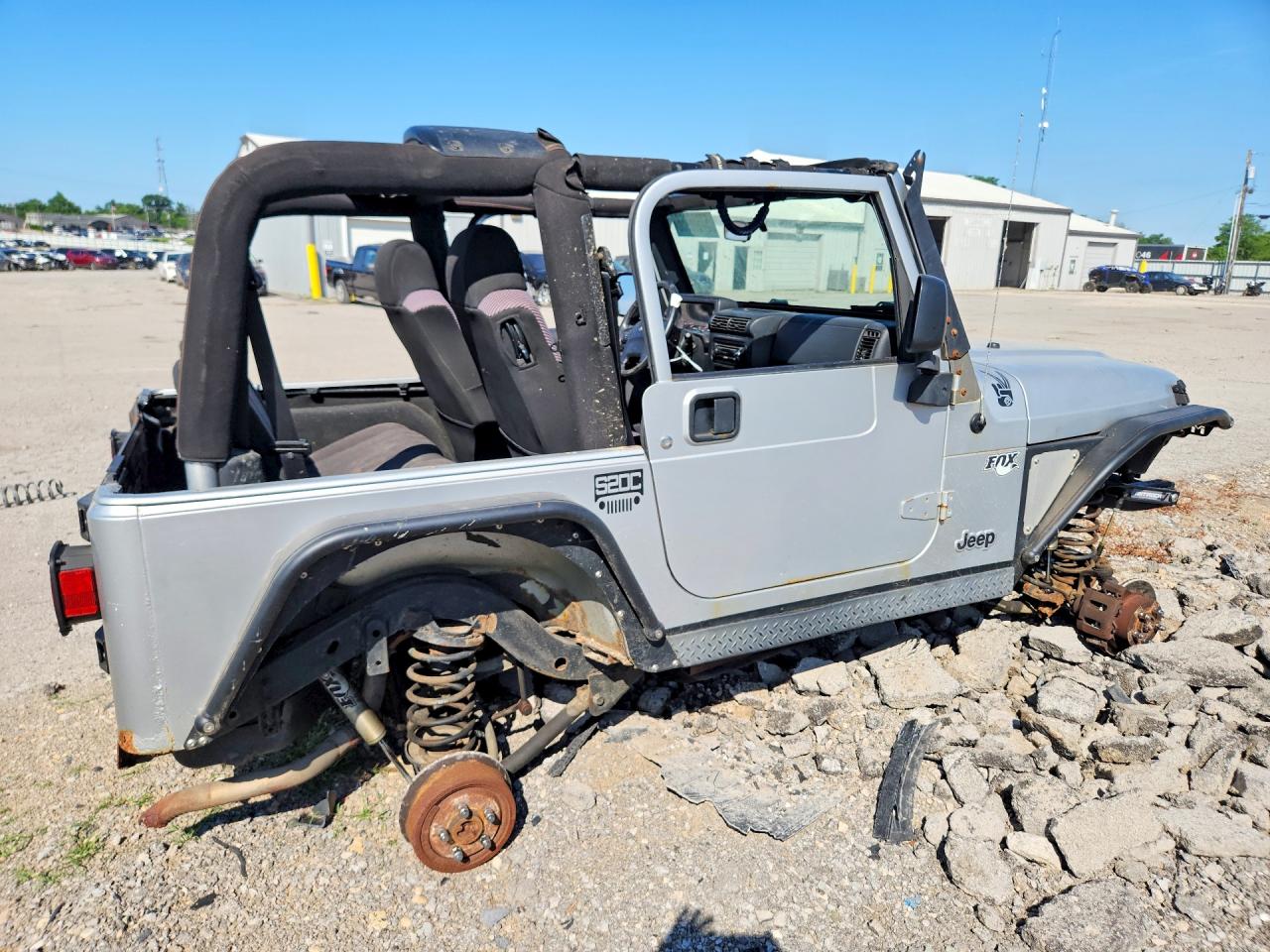 2005 Jeep Wrangler X Silver vin: 1J4FA39S25P359629