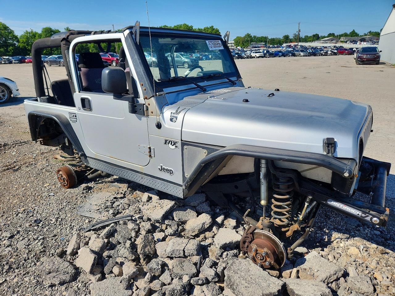 2005 Jeep Wrangler X Silver vin: 1J4FA39S25P359629