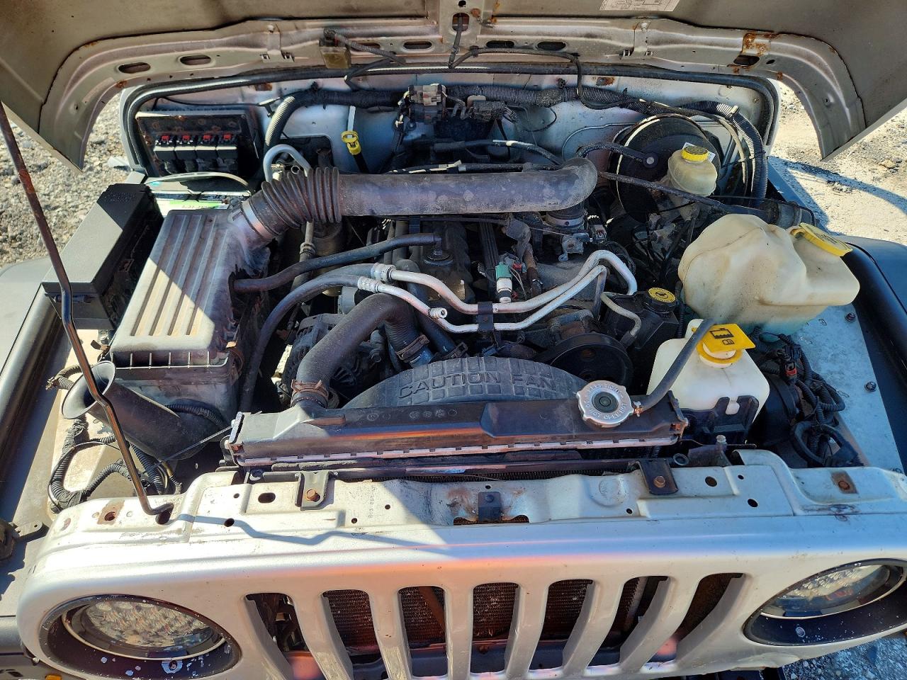 2005 Jeep Wrangler X Silver vin: 1J4FA39S25P359629