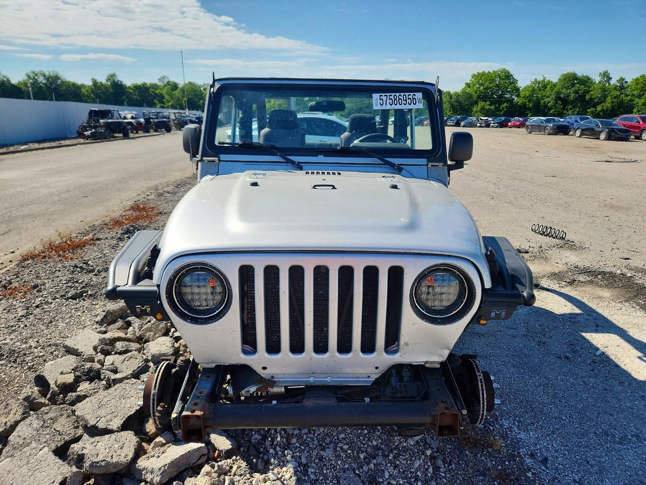 2005 Jeep Wrangler X Silver vin: 1J4FA39S25P359629