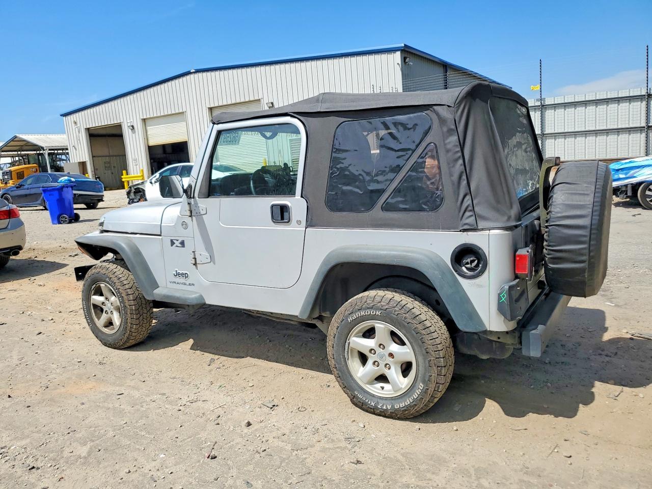 2006 Jeep Wrangler X Gray vin: 1J4FA39S26P728765