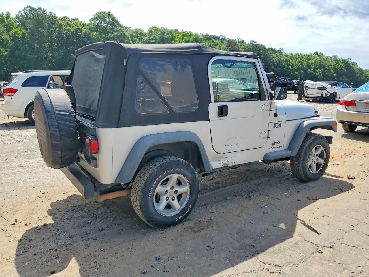 2006 Jeep Wrangler X Gray vin: 1J4FA39S26P728765