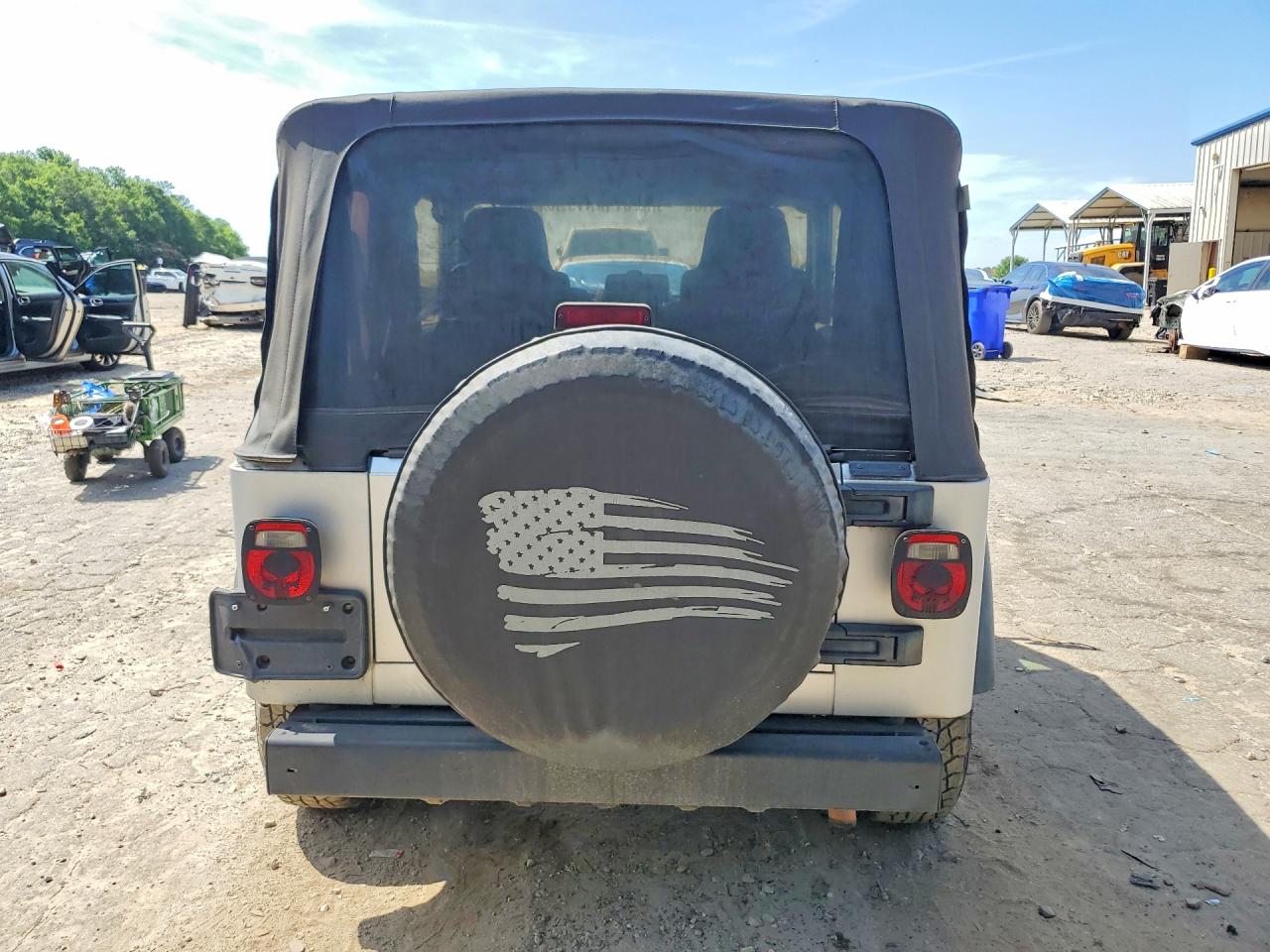 2006 Jeep Wrangler X Gray vin: 1J4FA39S26P728765