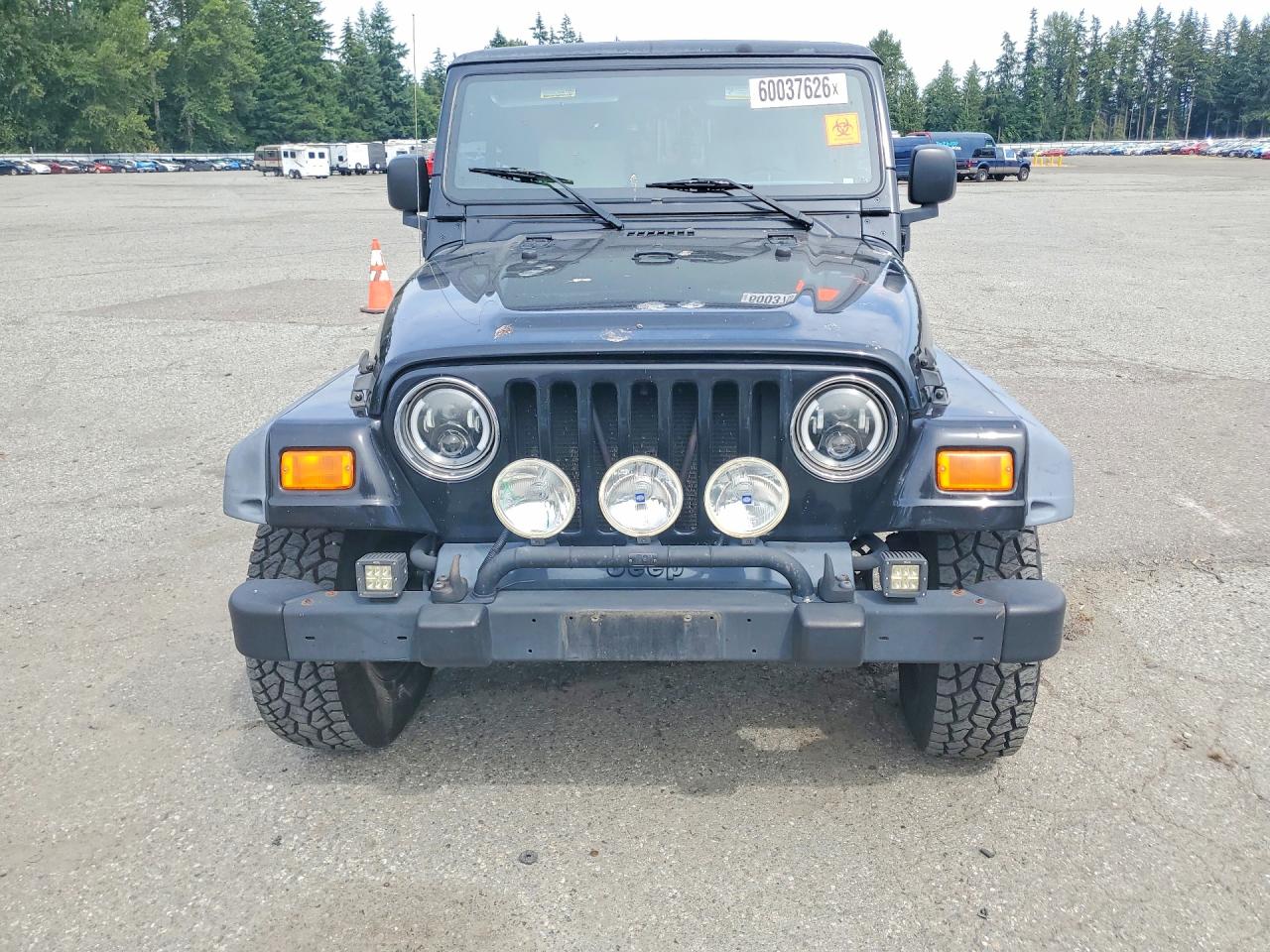 2006 Jeep Wrangler X Black vin: 1J4FA39S26P732668