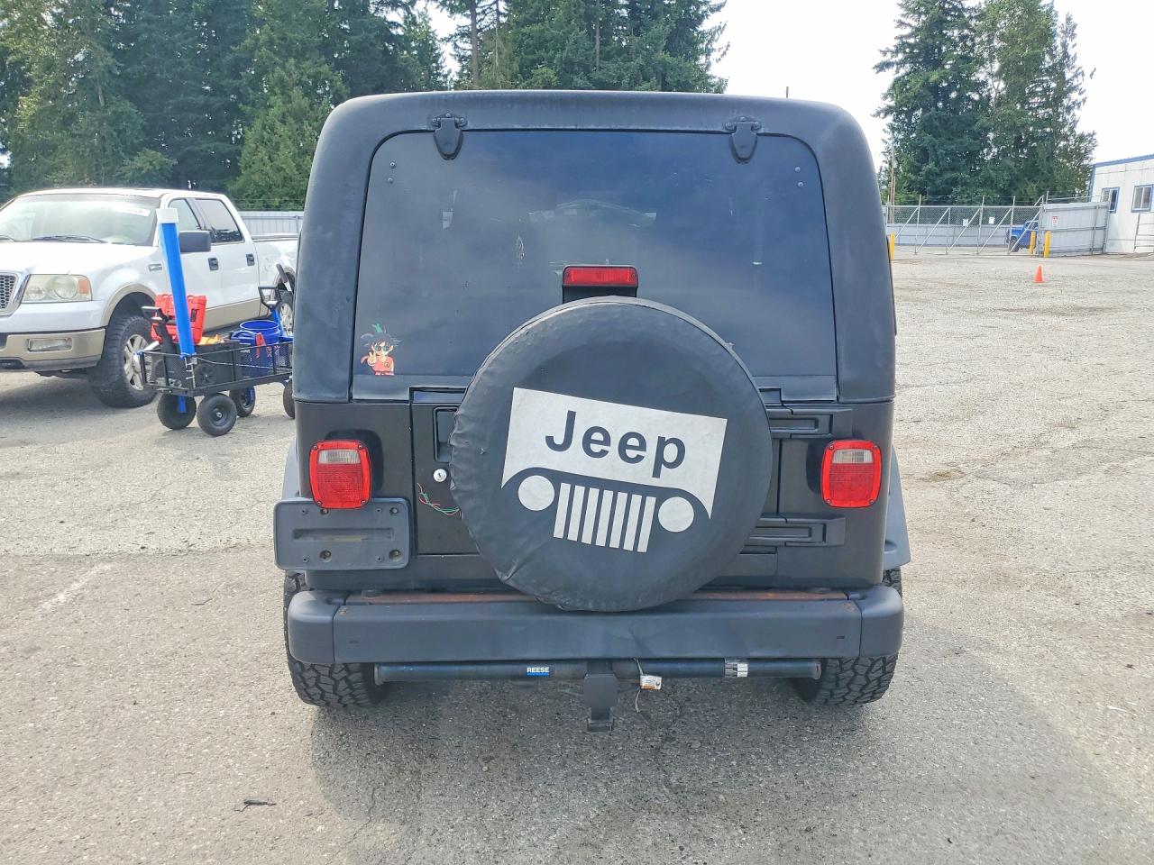 2006 Jeep Wrangler X Black vin: 1J4FA39S26P732668