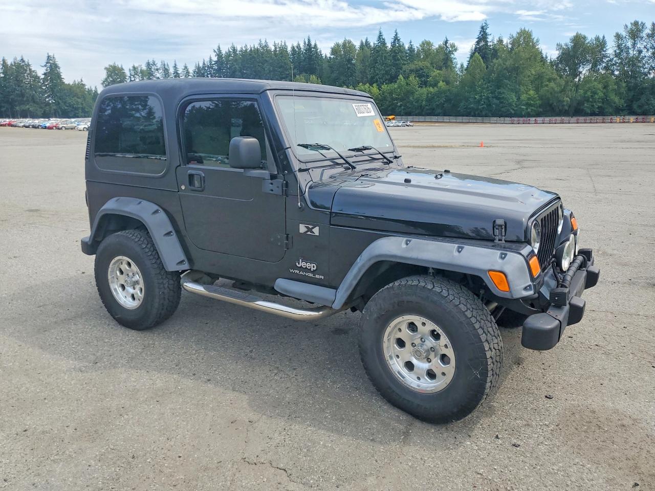 2006 Jeep Wrangler X Black vin: 1J4FA39S26P732668