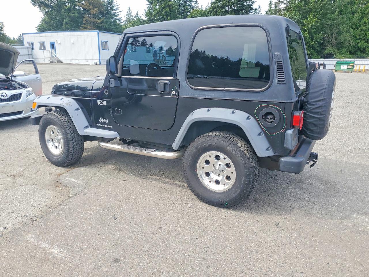 2006 Jeep Wrangler X Black vin: 1J4FA39S26P732668