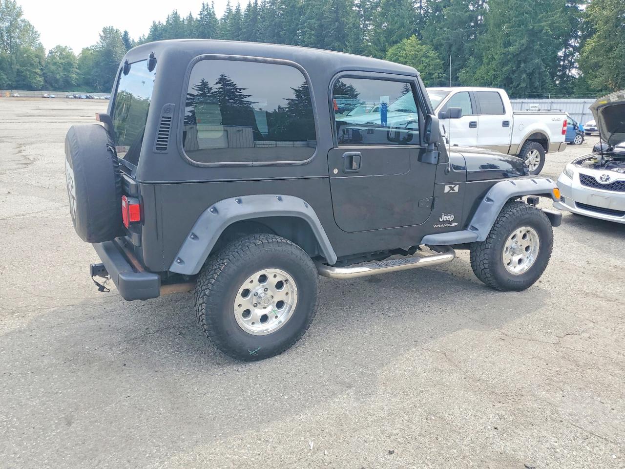2006 Jeep Wrangler X Black vin: 1J4FA39S26P732668