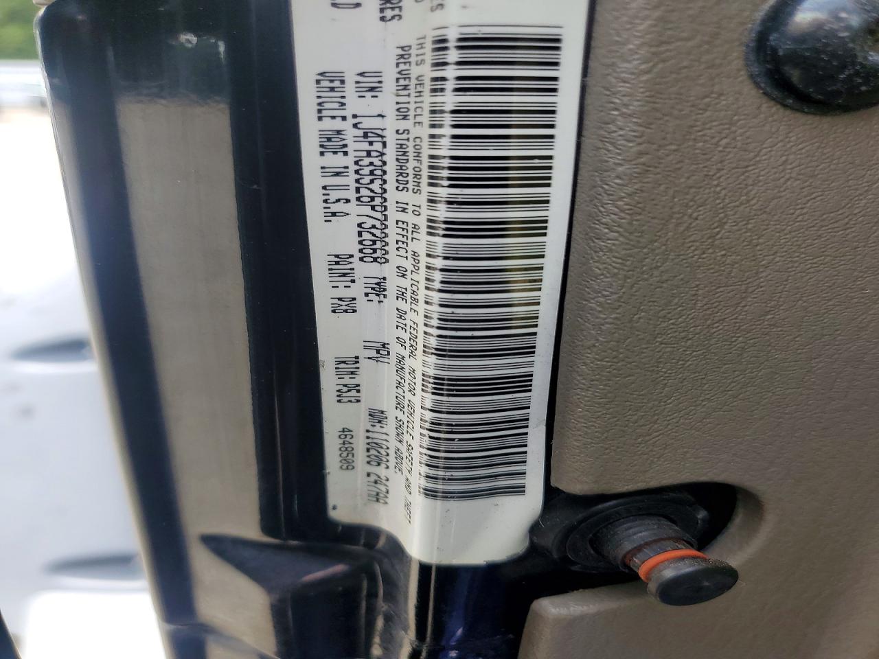 2006 Jeep Wrangler X Black vin: 1J4FA39S26P732668