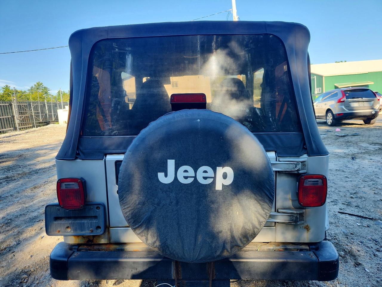2002 Jeep Wrangler / Tj X Silver vin: 1J4FA39S32P747092