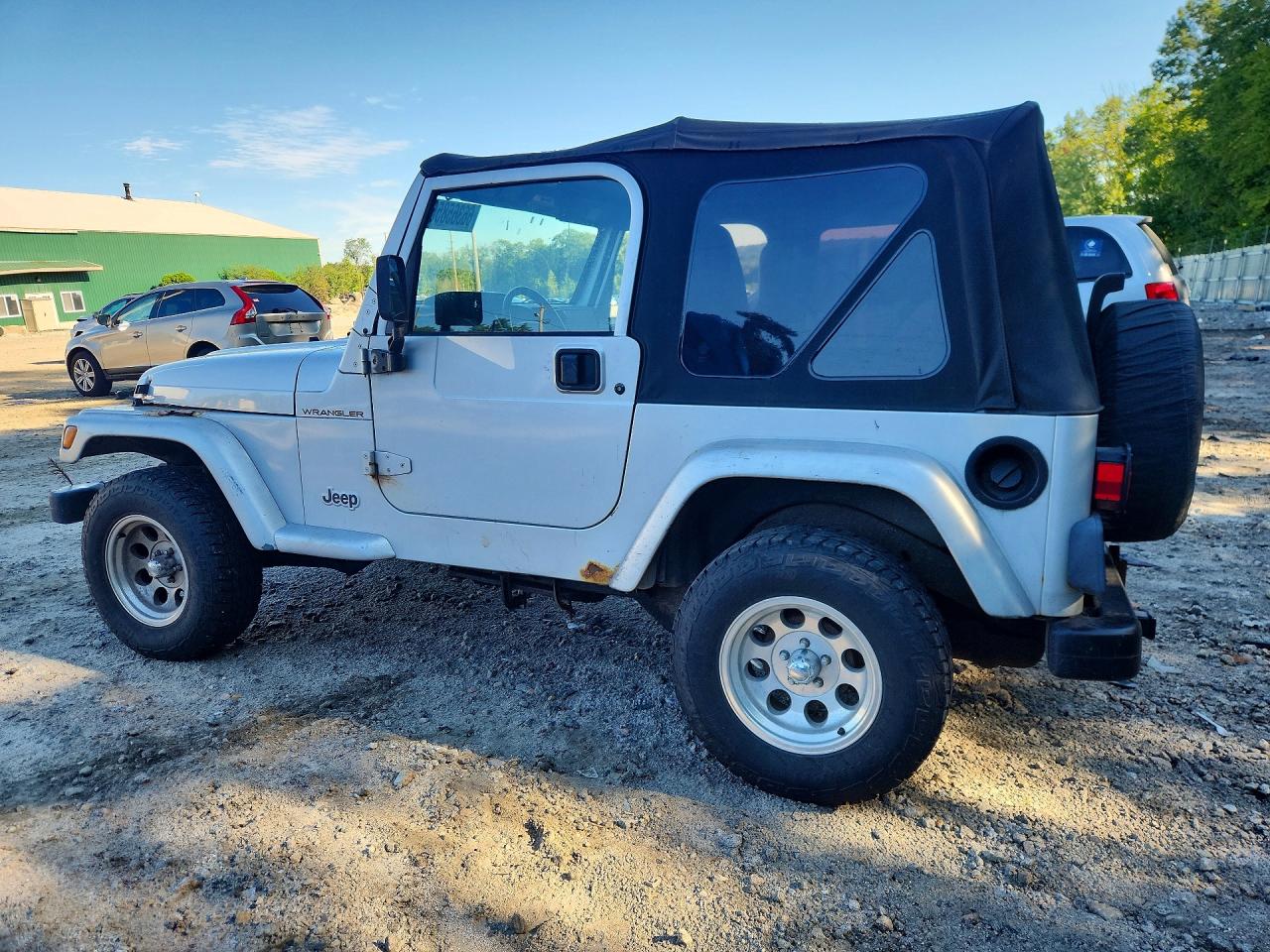 2002 Jeep Wrangler / Tj X Silver vin: 1J4FA39S32P747092
