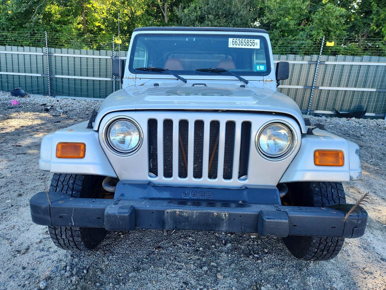 2002 Jeep Wrangler / Tj X Silver vin: 1J4FA39S32P747092