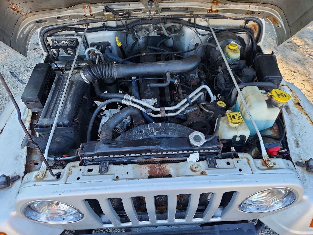 2002 Jeep Wrangler / Tj X Silver vin: 1J4FA39S32P747092