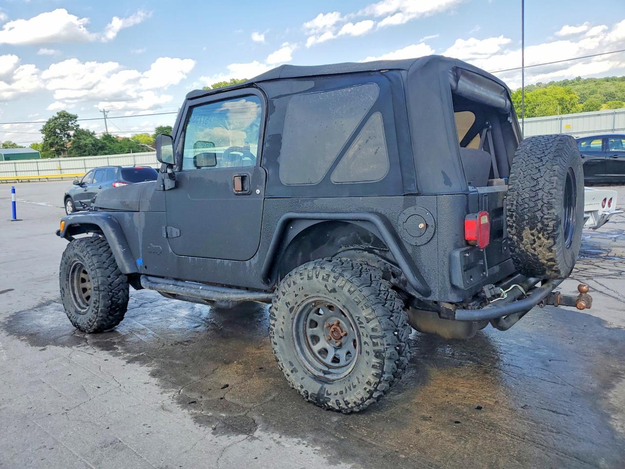 2002 Jeep Wrangler / Tj X Black vin: 1J4FA39S32P766807