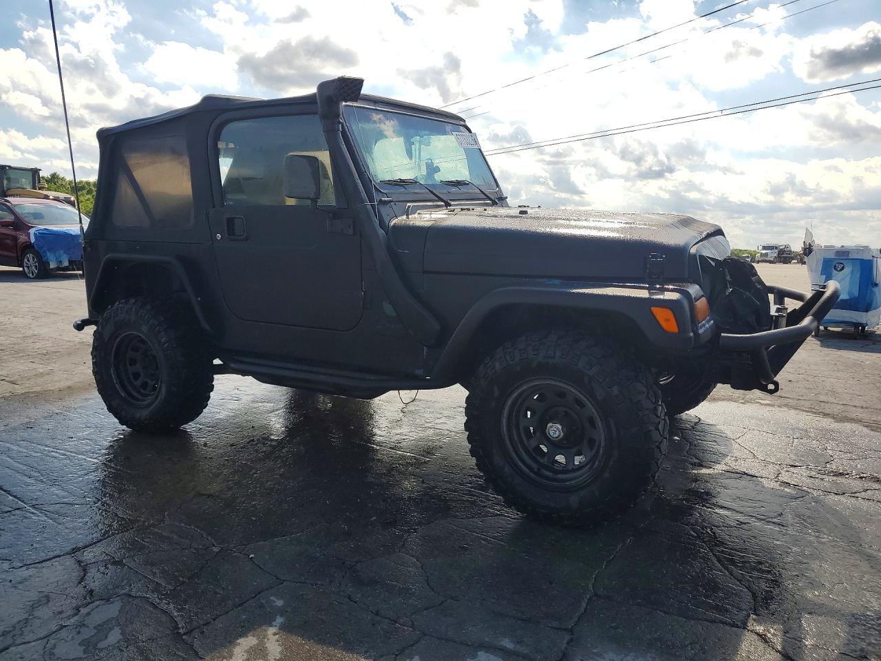 2002 Jeep Wrangler / Tj X Black vin: 1J4FA39S32P766807