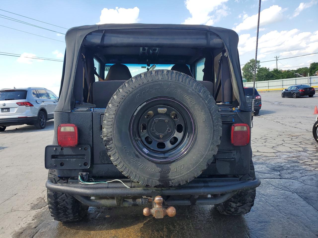 2002 Jeep Wrangler / Tj X Black vin: 1J4FA39S32P766807