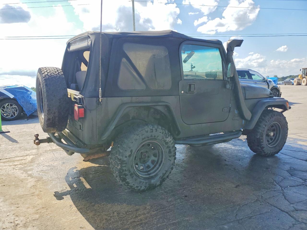 2002 Jeep Wrangler / Tj X Black vin: 1J4FA39S32P766807