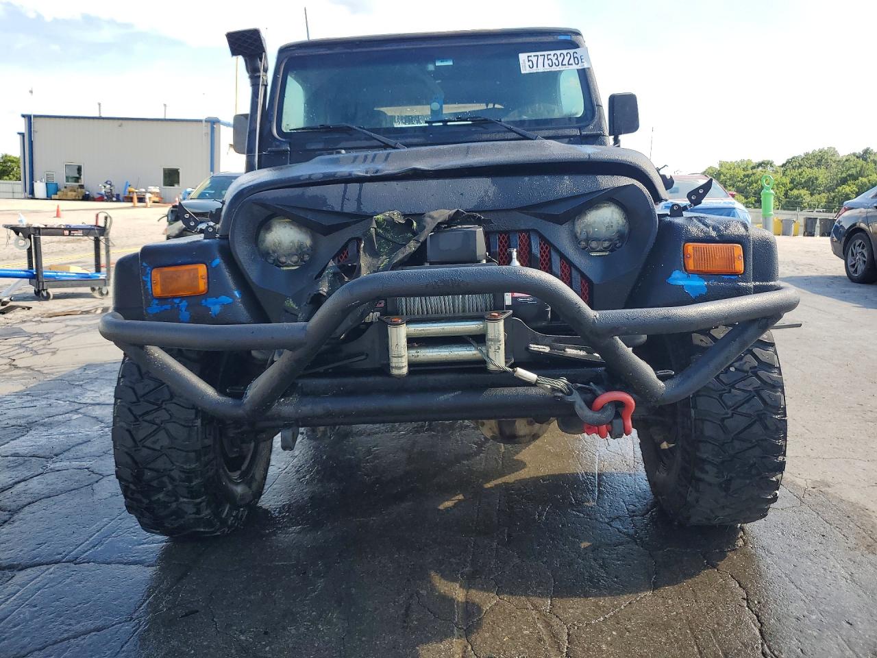 2002 Jeep Wrangler / Tj X Black vin: 1J4FA39S32P766807