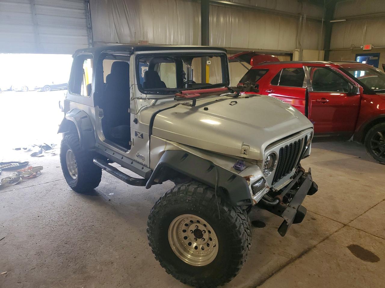 2003 Jeep Wrangler Commando Silver vin: 1J4FA39S33P317256