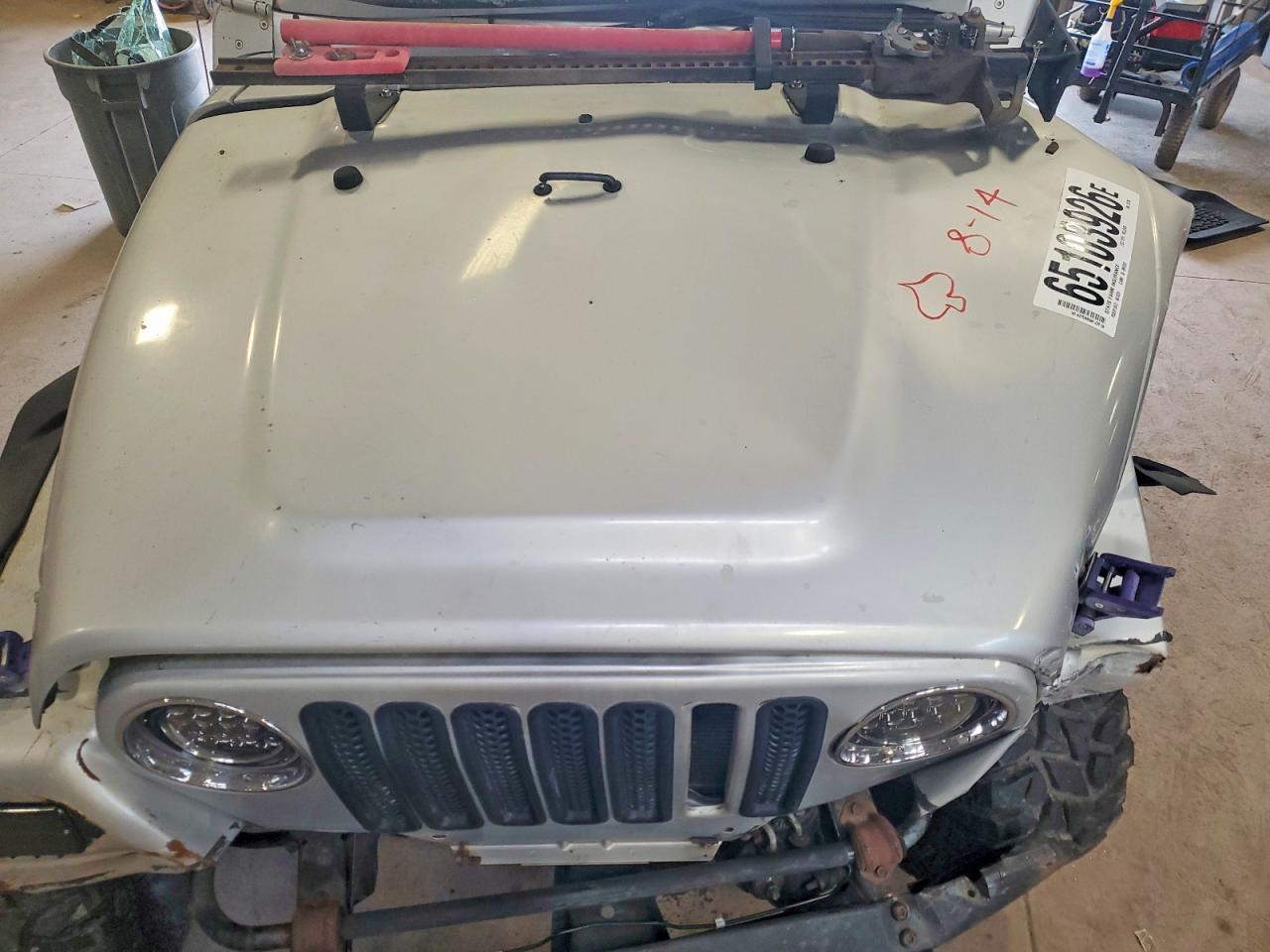 2003 Jeep Wrangler Commando Silver vin: 1J4FA39S33P317256