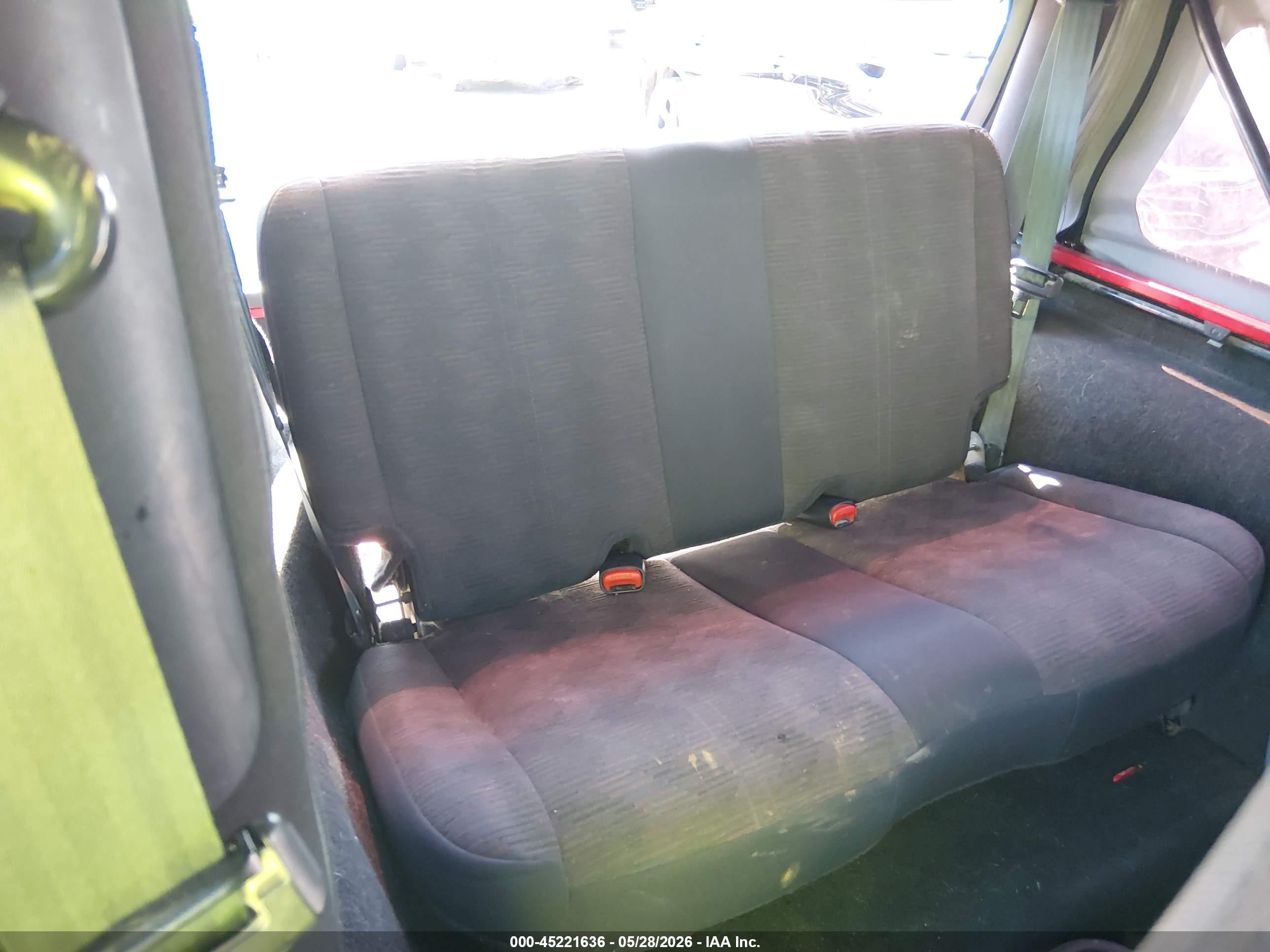 2003 Jeep Wrangler X Red vin: 1J4FA39S33P320528