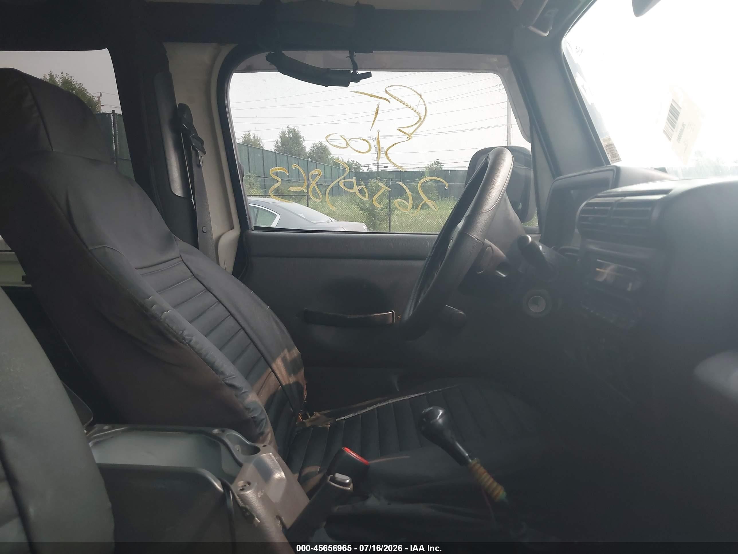 2005 Jeep Wrangler X Black vin: 1J4FA39S35P349448