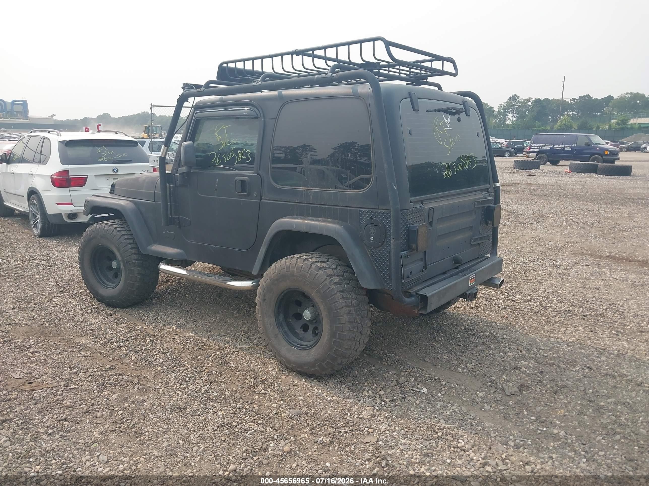 2005 Jeep Wrangler X Black vin: 1J4FA39S35P349448