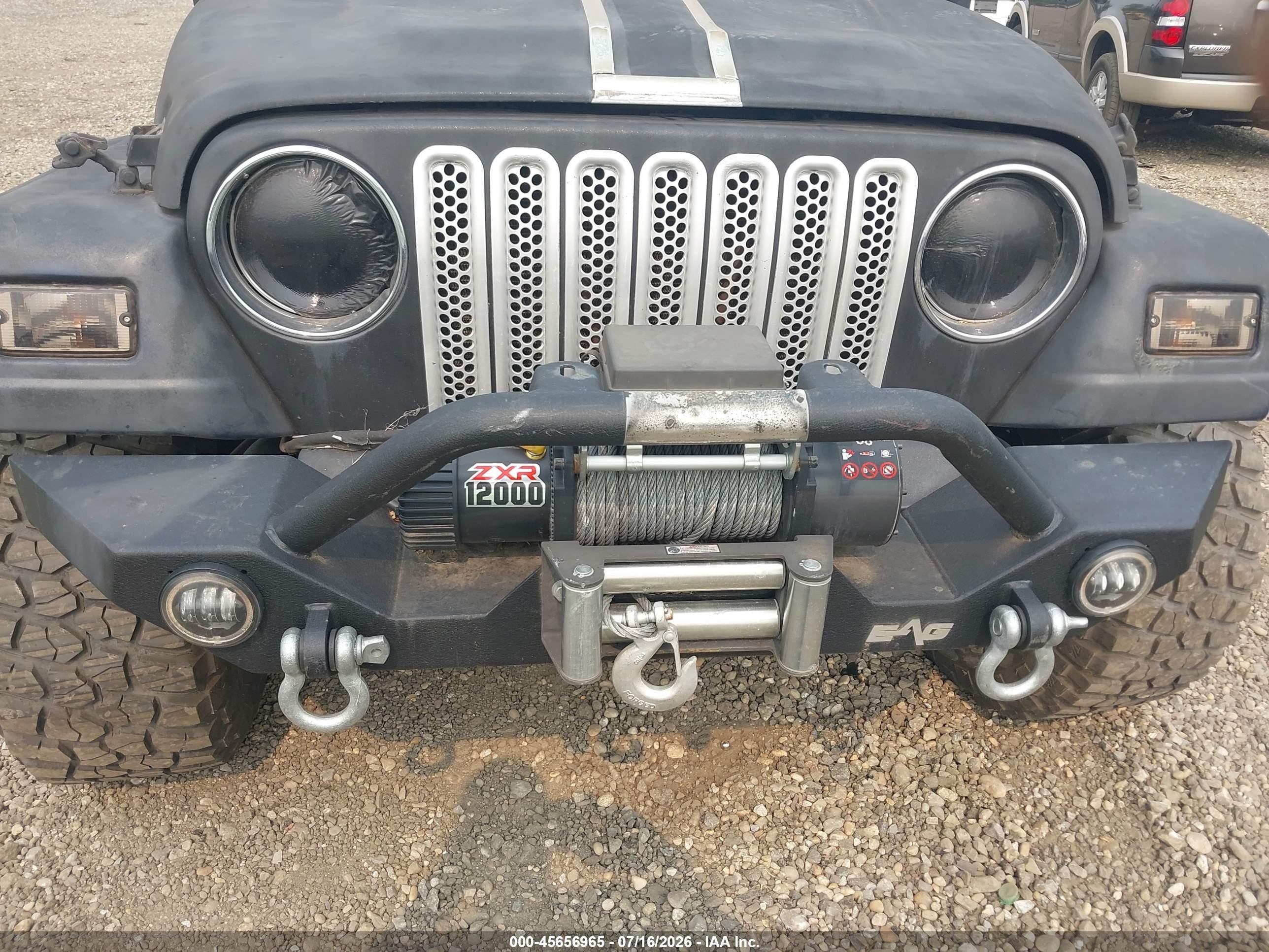 2005 Jeep Wrangler X Black vin: 1J4FA39S35P349448