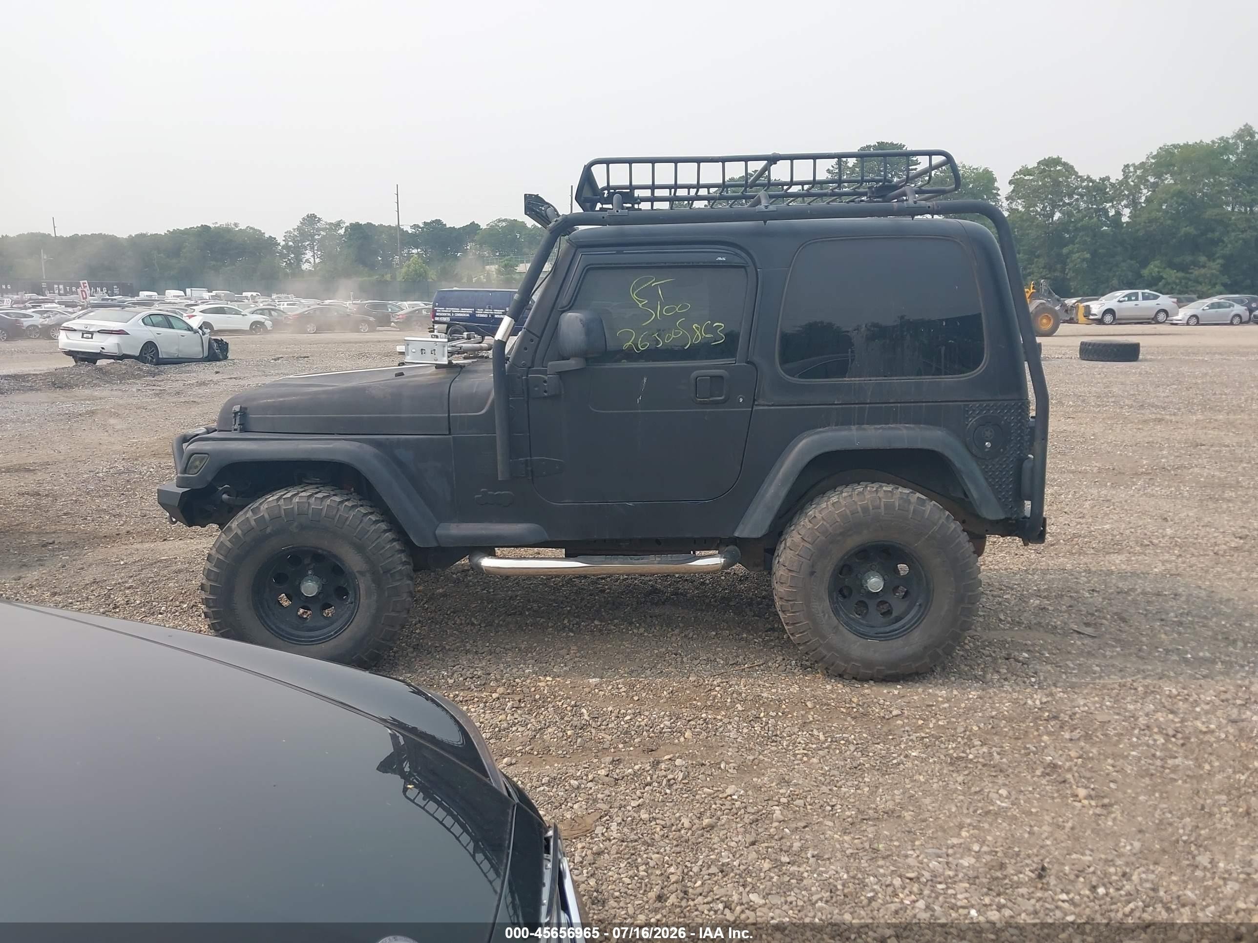 2005 Jeep Wrangler X Black vin: 1J4FA39S35P349448