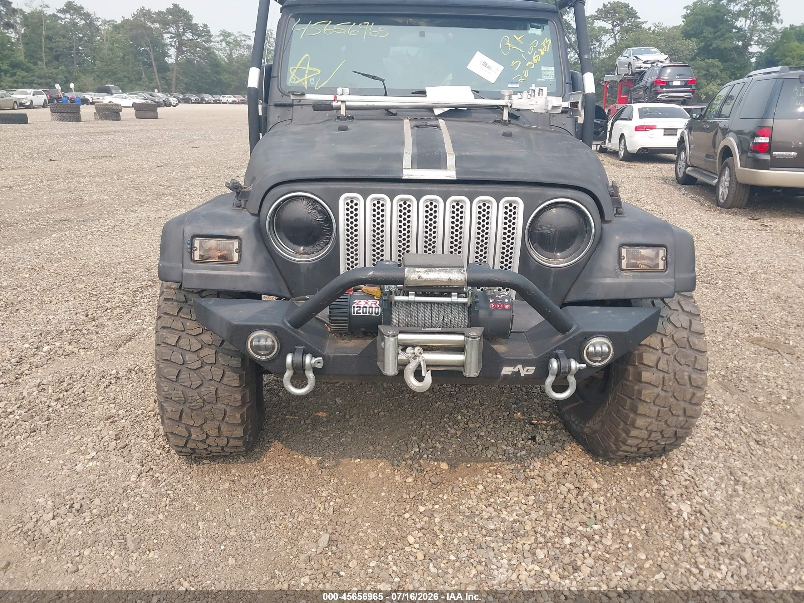 2005 Jeep Wrangler X Black vin: 1J4FA39S35P349448