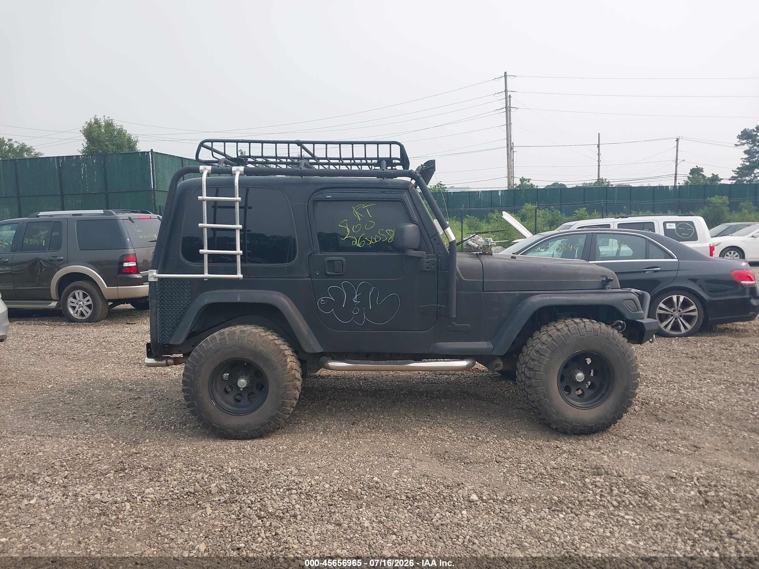 2005 Jeep Wrangler X Black vin: 1J4FA39S35P349448