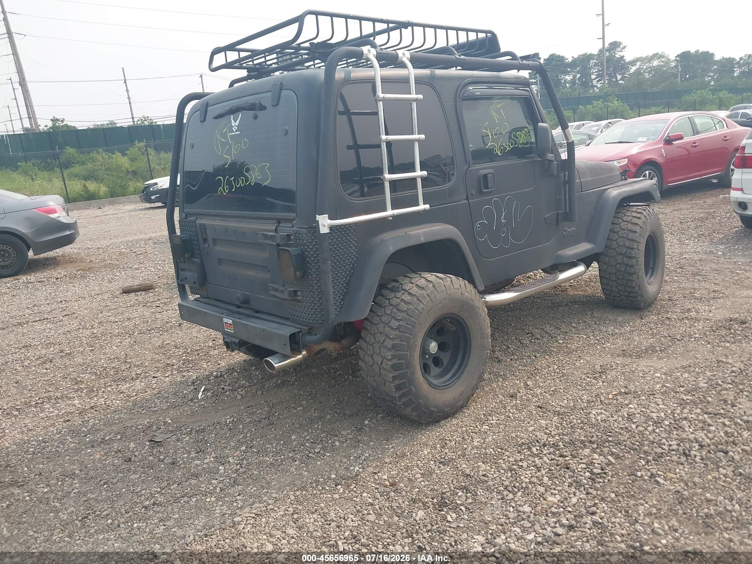 2005 Jeep Wrangler X Black vin: 1J4FA39S35P349448