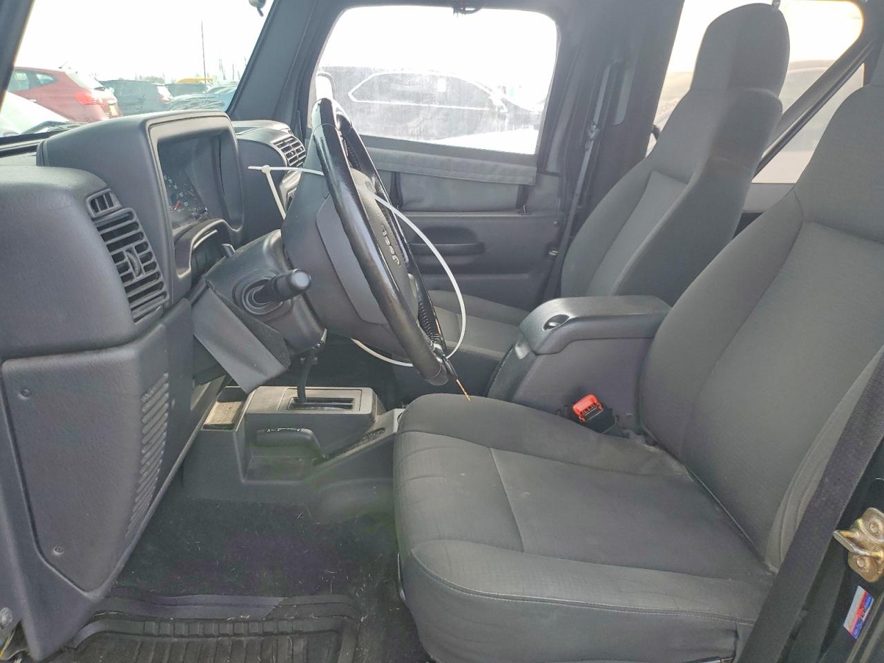 2006 Jeep Wrangler X Black vin: 1J4FA39S36P723669