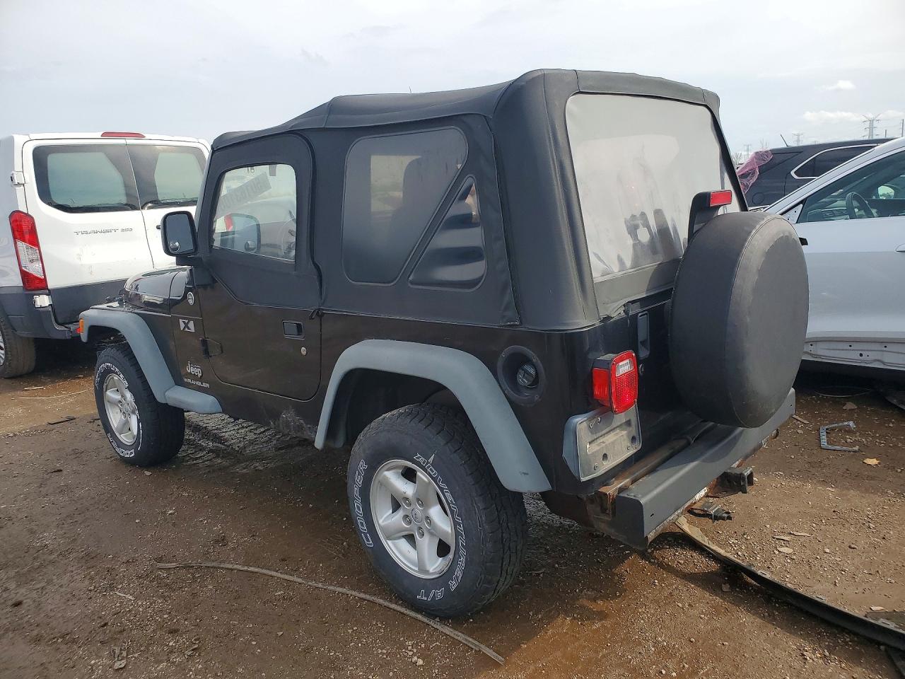 2006 Jeep Wrangler X Black vin: 1J4FA39S36P723669