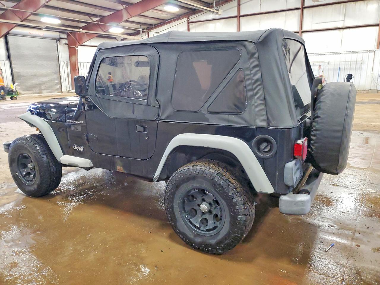 2002 Jeep Wrangler / Tj X Black vin: 1J4FA39S42P742502