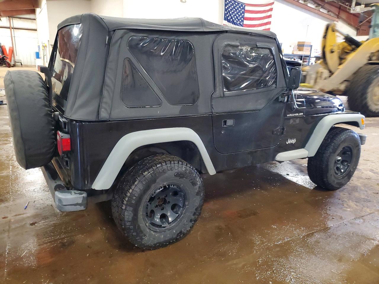 2002 Jeep Wrangler / Tj X Black vin: 1J4FA39S42P742502