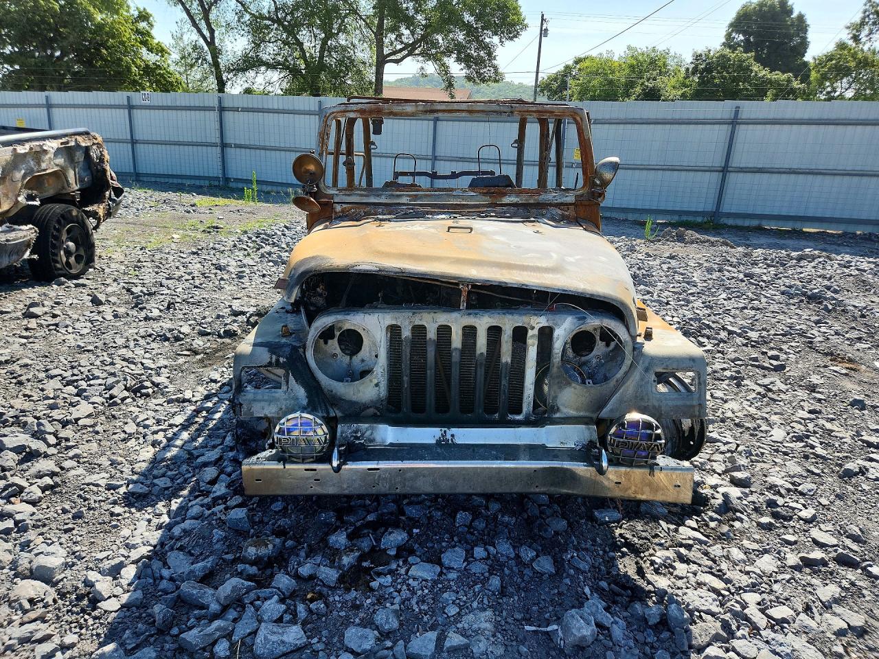 2005 Jeep Wrangler X Пожар vin: 1J4FA39S45P387898