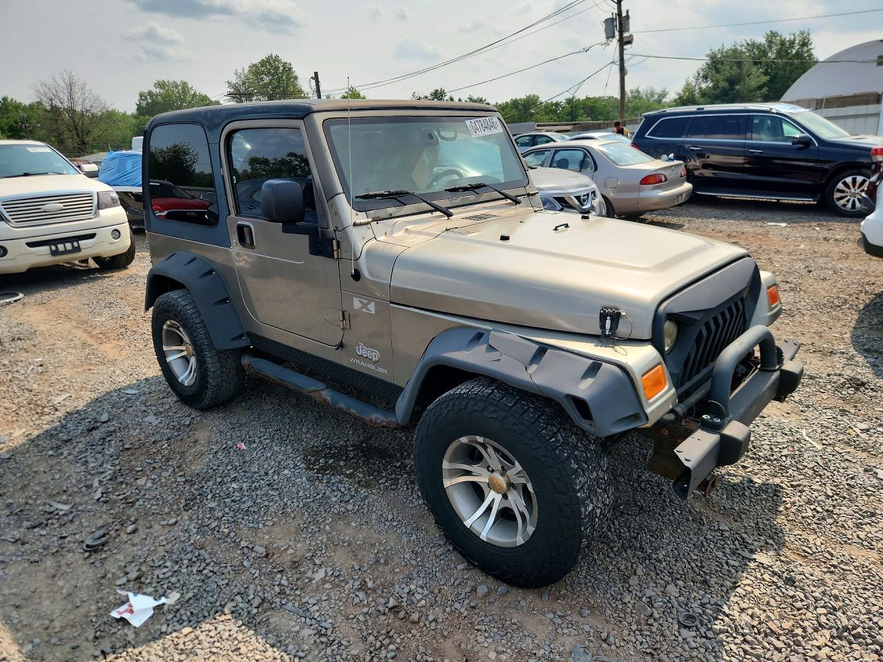 2006 Jeep Wrangler X Gold vin: 1J4FA39S46P713622